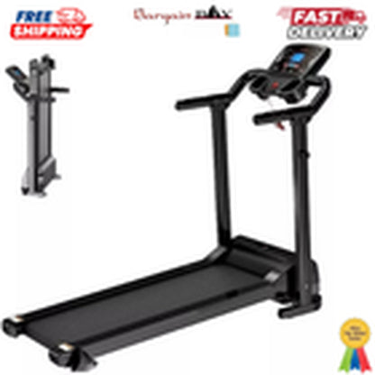 Gym Electric Treadmill Folding 9% Incline Running Machine with Home Motorized