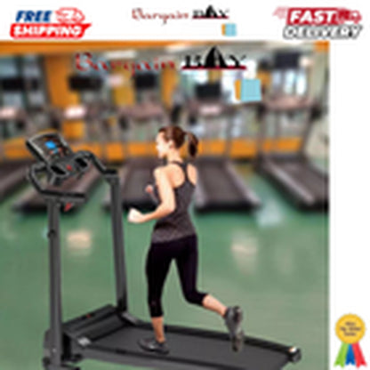 Gym Electric Treadmill Folding 9% Incline Running Machine with Home Motorized