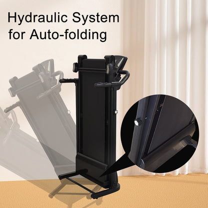 Gym Electric Treadmill Folding 9% Incline Running Machine with Home Motorized