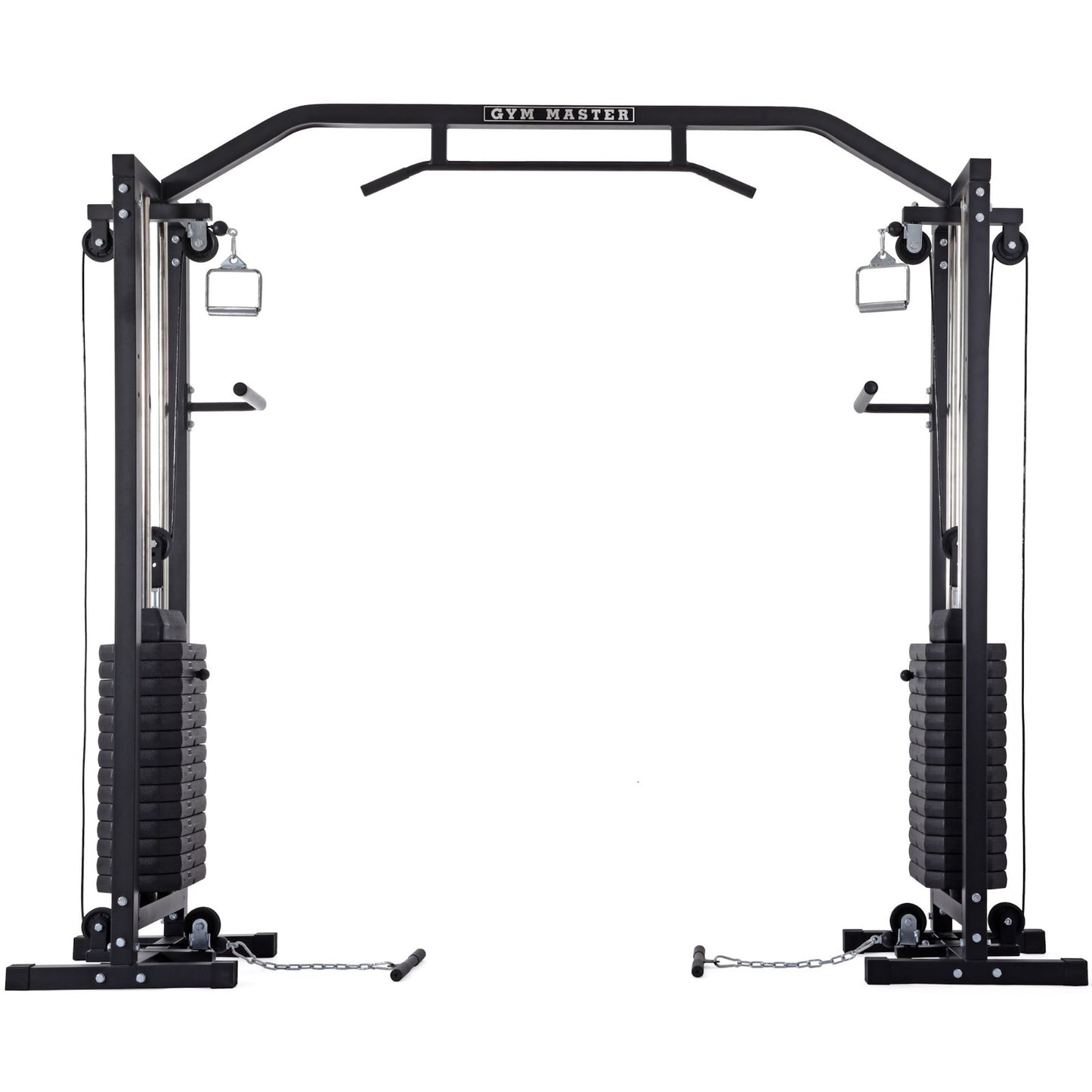 GYM MASTER 180Kg Cable Crossover Machine Equipment Pull up Multi Station Cage