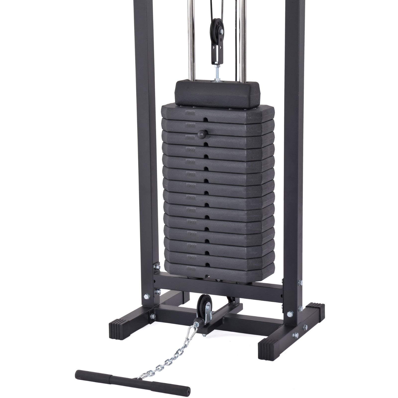 GYM MASTER 180Kg Cable Crossover Machine Equipment Pull up Multi Station Cage