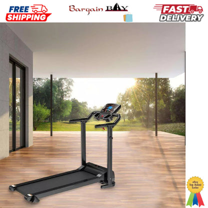 Gym Electric Treadmill Folding 9% Incline Running Machine with Home Motorized