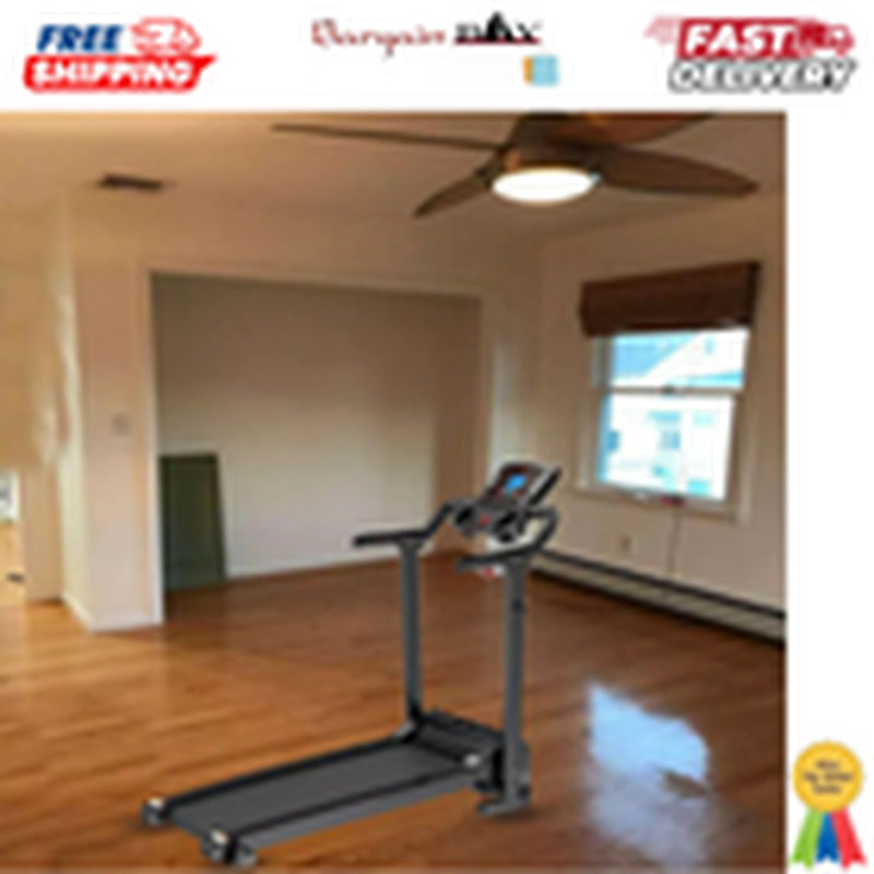 Gym Electric Treadmill Folding 9% Incline Running Machine with Home Motorized