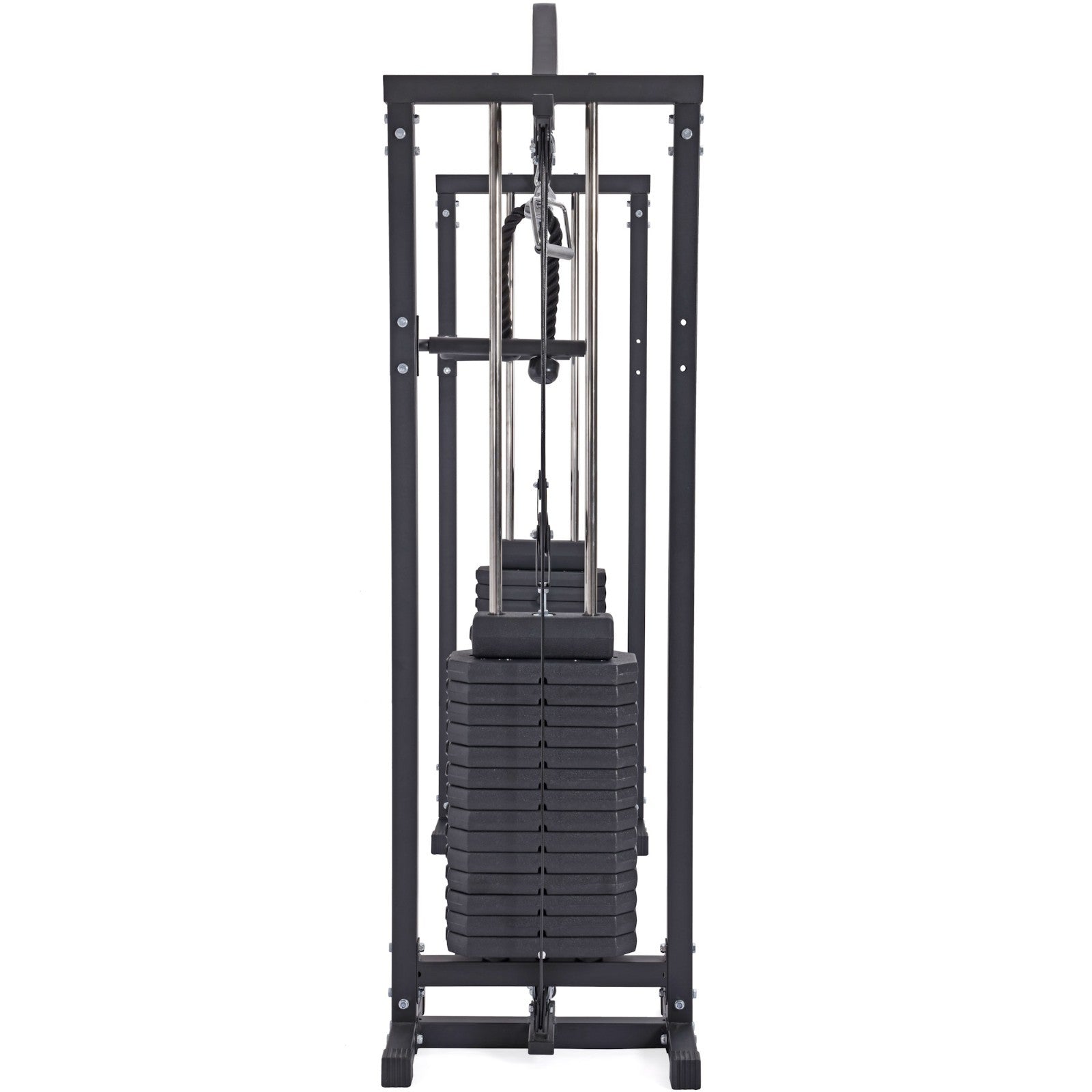 GYM MASTER 180Kg Cable Crossover Machine Equipment Pull up Multi Station Cage