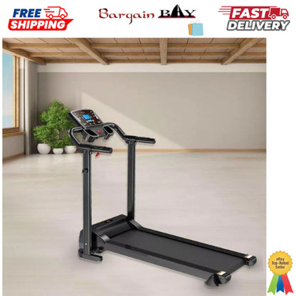 Gym Electric Treadmill Folding 9% Incline Running Machine with Home Motorized