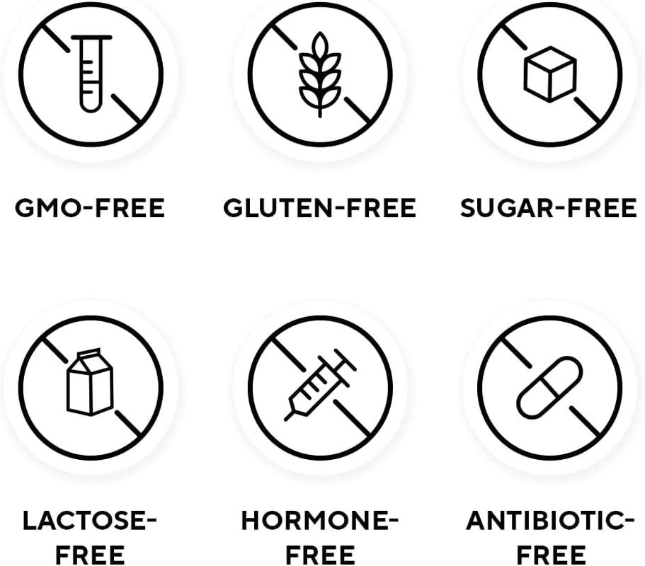 Whey+ Protein Whey Isolate from Grass Fed Cows (Chocolate, 60 Servings) - Whey Protein Isolate Powder, Low Calorie, Non-Gmo, Sugar Free, Lactose and Gluten Free, All Natural Protein Powder