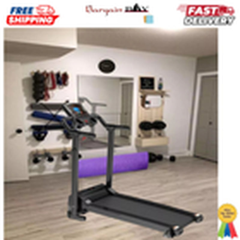 Gym Electric Treadmill Folding 9% Incline Running Machine with Home Motorized